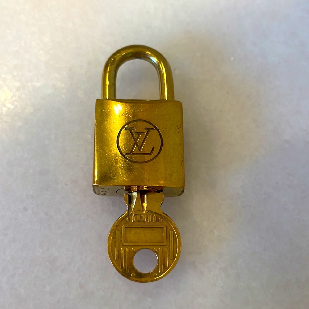 Authentic Luis Vuitton Lock And Key - image 1